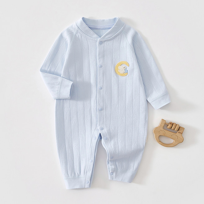 베베니즈 달나라토끼 파스텔 순면 우주복