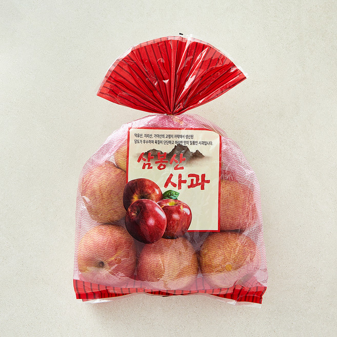 삼봉산 사과, 1개, 1.5kg(소과, 8~10입)