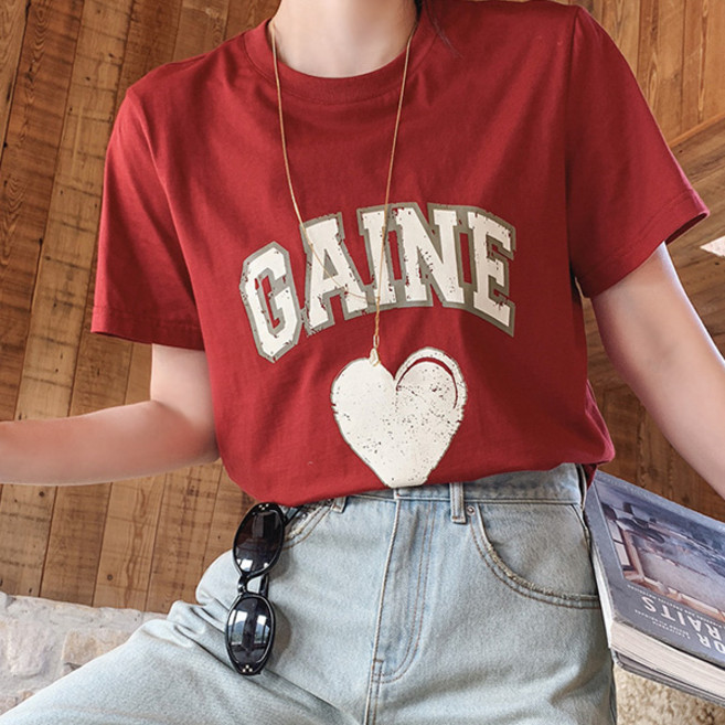 패션풀 여성용 가네 반팔 티셔츠 28517