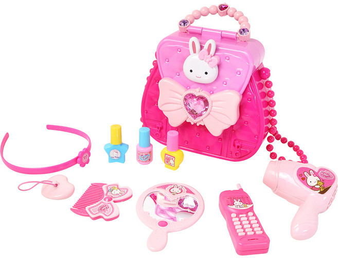 kidmate 孩子王 粉紅兔時尚女孩組, 粉色, 1個