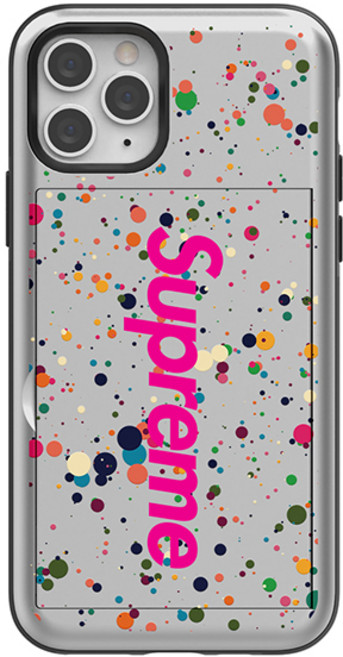 JUST4YOU 슈프림 오픈카드 휴대폰 케이스