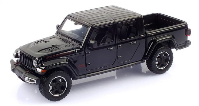 MOTORMAX 1:27 레프리카 지프 글래디에이터 루비콘 하드탑 MTX793686BK, 블랙, 1개