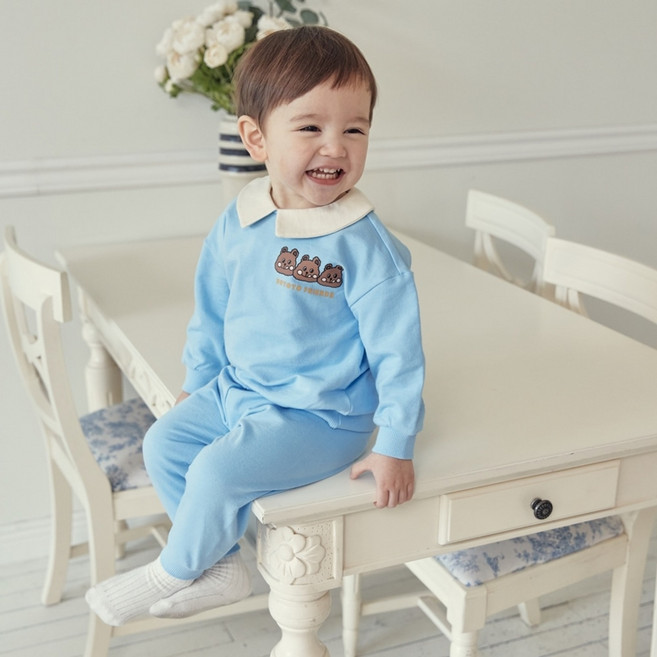 로토토베베 아동용 캐리쁘띠셋업 상하복 세트