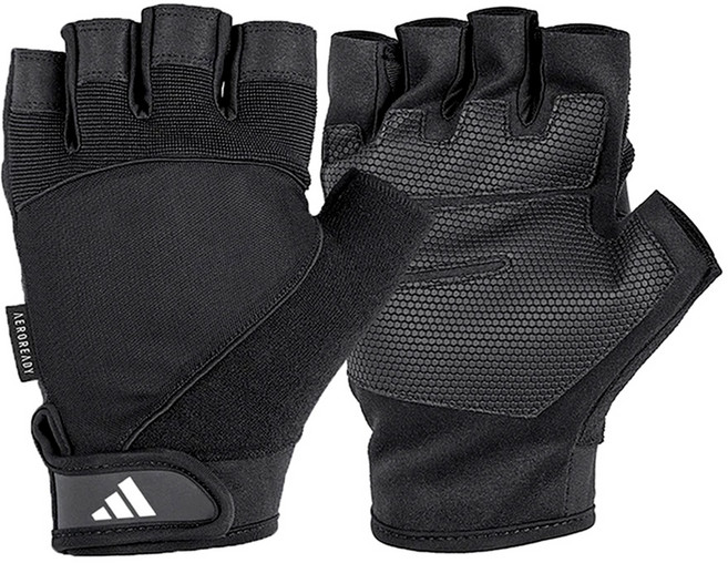 아디다스 퍼포먼스 헬스장갑, 블랙, 1세트
