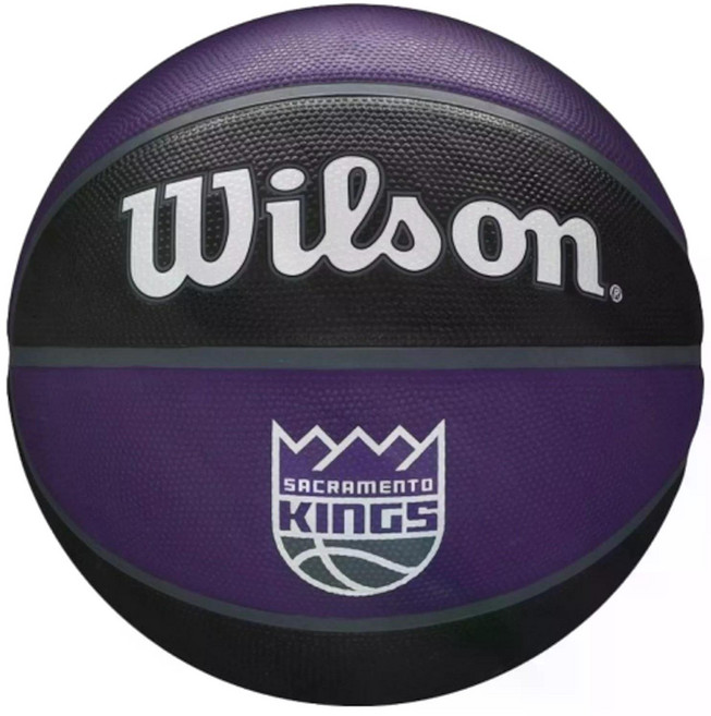 윌슨 NBA Team 새크라멘토 킹스 농구공, 1개, WTB1300XBSAC