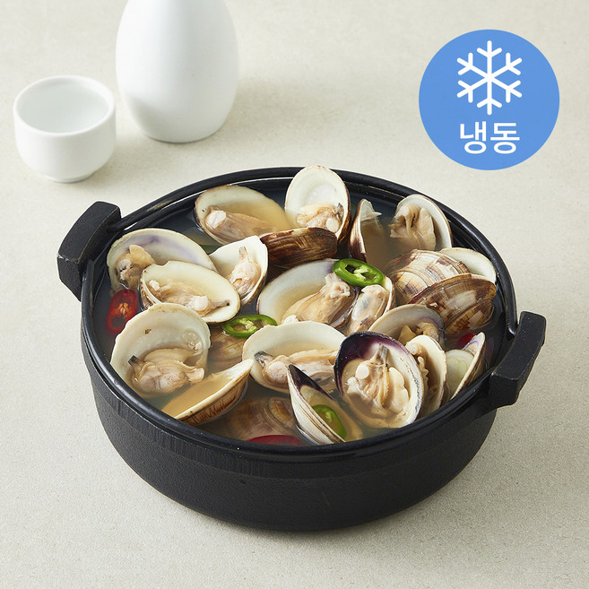 the 푸짐한 캠핑용 백합 맑은탕 (냉동), 1개, 1kg