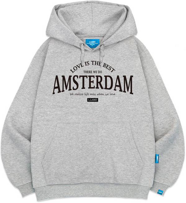 엘라모 기모H 암스테르담 후드티 빅사이즈