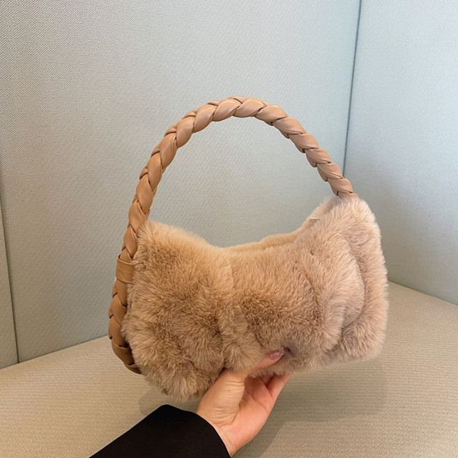 알로데 밧줄 스트랩 페이크퍼 가방