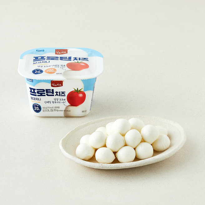 상하치즈 프로틴치즈 보코치니, 100g, 1개, 1개입