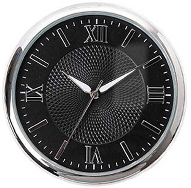 카츠 클락 아날로그 차량용 프리미엄 시계, 노블엣지블랙, 1개