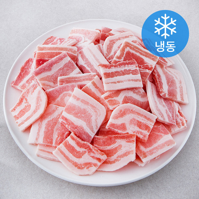 미트엔조이 스페인산 옛날 삼겹살 (냉동), 1kg, 1개