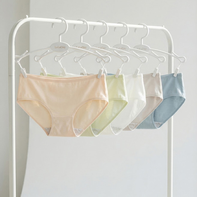 라라데이 여성용 데일리코튼 팬티 5종 세트