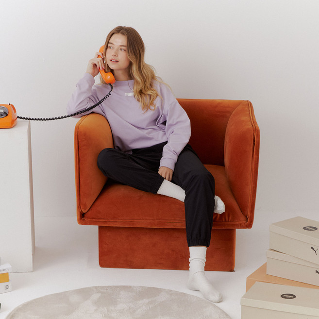 푸마바디웨어 여성용 홈웨어 조거팬츠