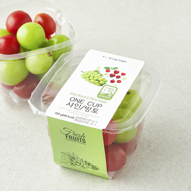가족 ONE CUP 샤인머스켓+ 방울토마토, 150g, 1개입, 1개
