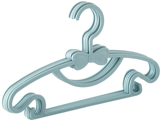 兒童衣架 寶寶衣架 兒童衣架 50支, 淺藍色, 1組