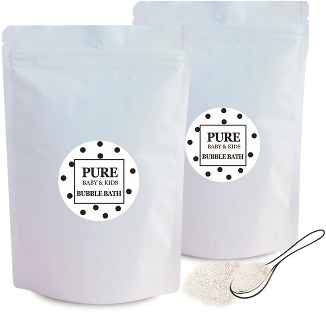 퓨어 잘자요 거품 입욕제 라벤더향 리필, 320g, 2개