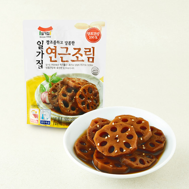 일가집 연근조림, 500g, 1개
