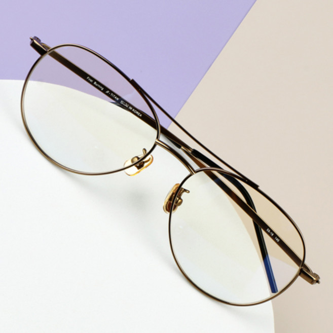 베이마 투브릿지 레트로 보잉 티타늄 안경테