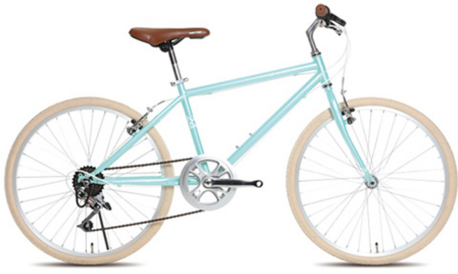 뮤트 메이미 26 하이브리드 자전거, 민트 + 화이트, 159cm, 1개
