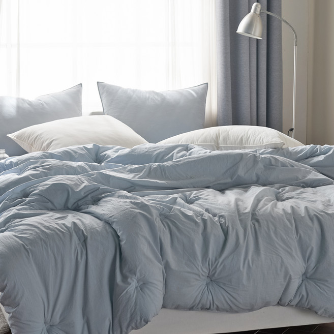 지베딩 샤베트 고밀도 80수순면 옥수수솜 차렵이불