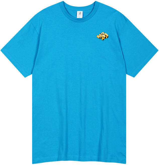 언탭트 솔리드 그래픽 16수 통기성 반팔 티셔츠