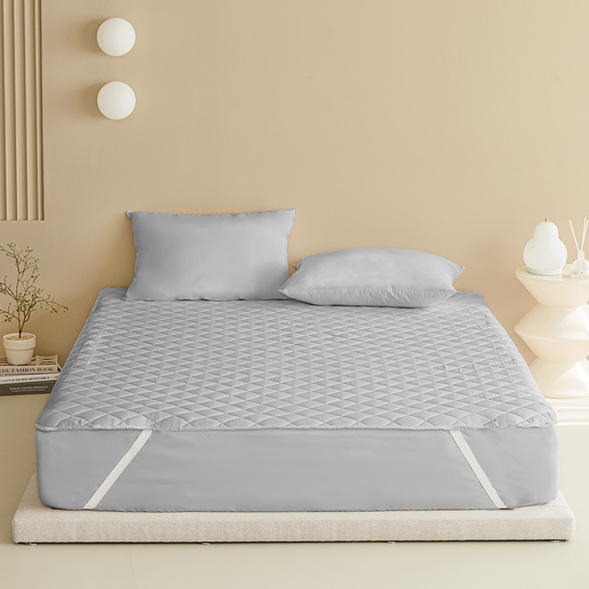 더자리 에코항균 누빔패드, 밀키그레이