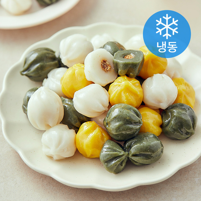 올바른 삼색 방울 꿀떡 깨앙금 (냉동), 1kg, 1개입, 1개