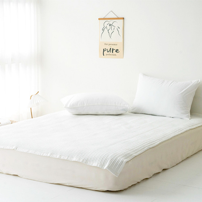 끌래망스 포그니 순면 피그먼트워싱 패드, 화이트