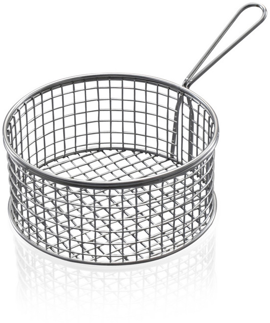 이딜리 미니 튀김바스켓 원형, 1개