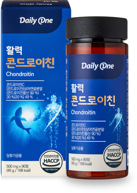 데일리원 활력 콘드로이친 영양제, 1개, 45g