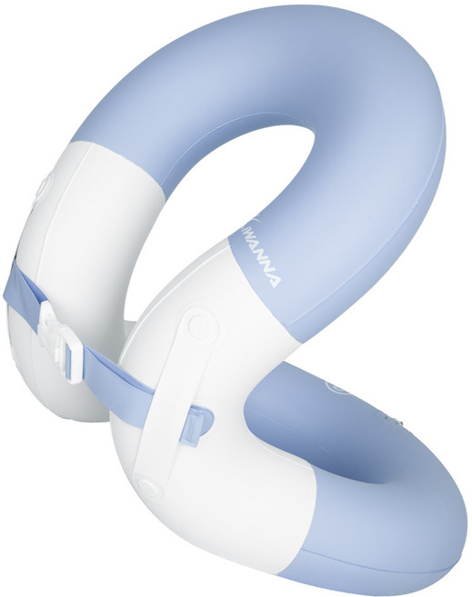 아이워너 더블 에어 손잡이 아동용 넥튜브, 더스티블루, 1개