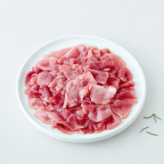 무항생제 인증 한돈 뒷다리 불고기용 (냉장), 1개, 1kg