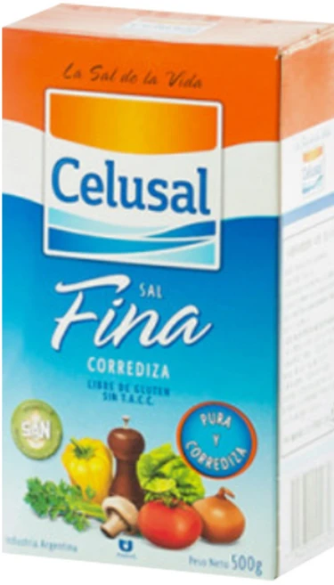 셀루살 안데스 천일염 고운소금, 500g, 1개 - 쿠팡