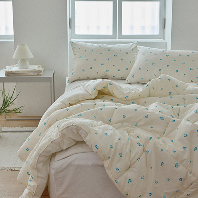 쉬즈홈 국내 제조 라떼 듀얼 극세사 차렵이불 세트