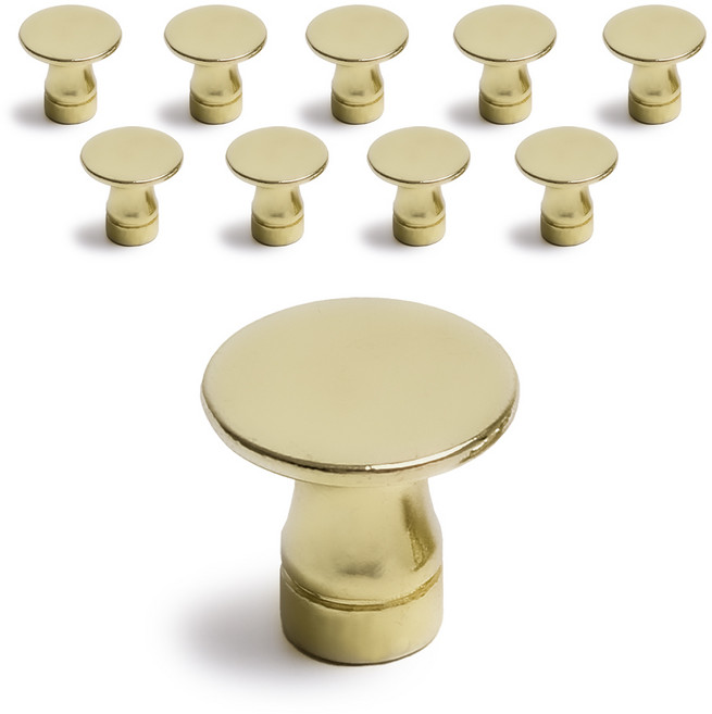 손잡이세상 신주나팔 1구 손잡이 골드, 10개