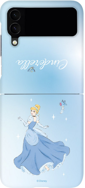디즈니 프린세스 그라데이션 슬림 하드 휴대폰 케이스