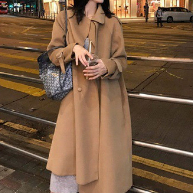 구디프 여성용 양면 아우터 코트