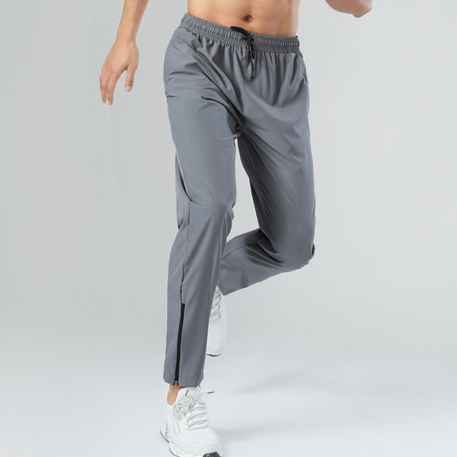 구디프 남성용 액티브핏 지퍼 트레이닝 팬츠