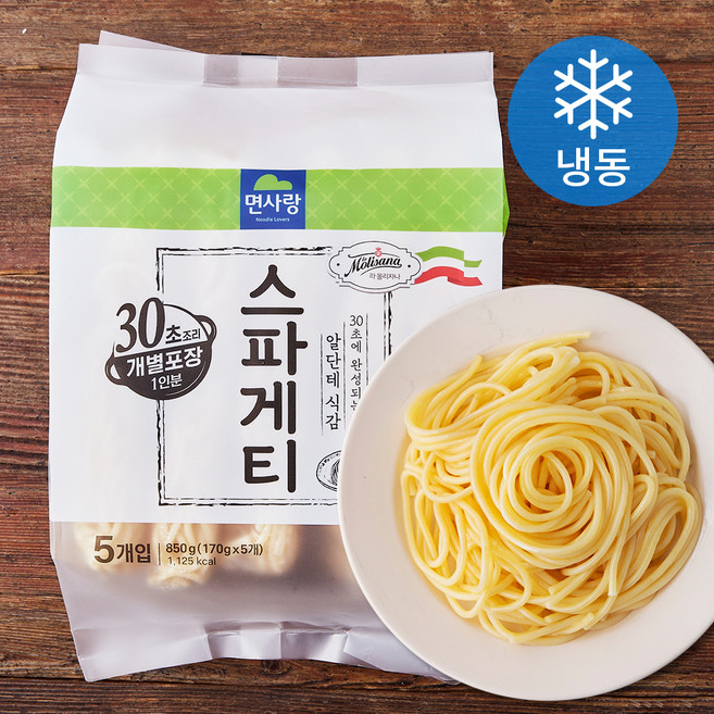 면사랑 스파게티 5개입 (냉동), 850g, 1개