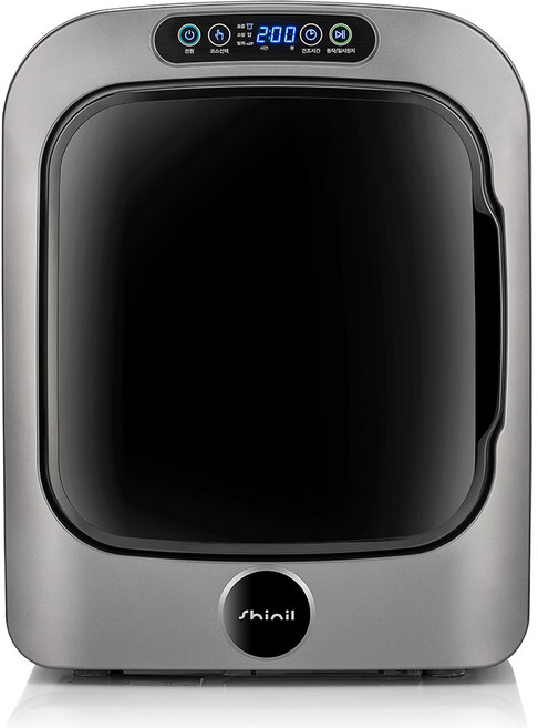 신일 미니 의류건조기 3kg, SCD-T03CP, 그레이