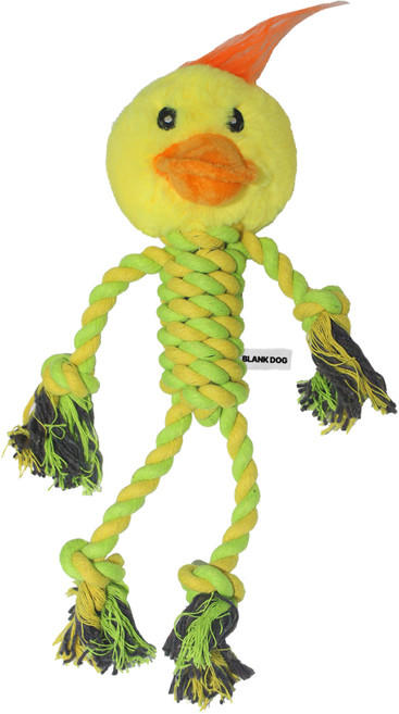 블랭크도그 반려동물 실타래 동물 장난감, 오리, 1개