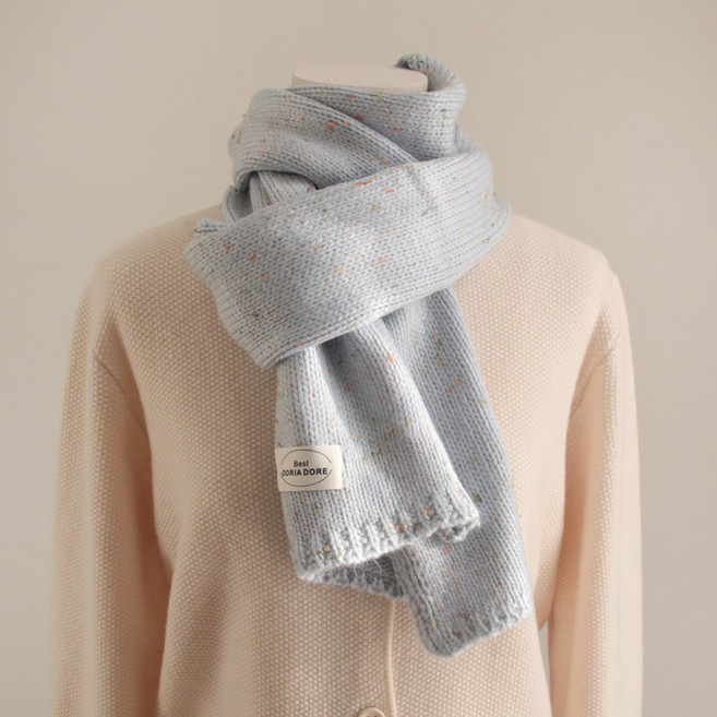 바비수 데리 보카시 니트 머플러