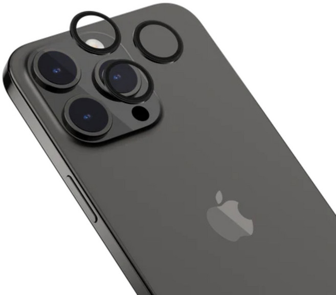 MAGEASY LenzGuard 藍寶石鏡頭保護貼 黑色, 1個