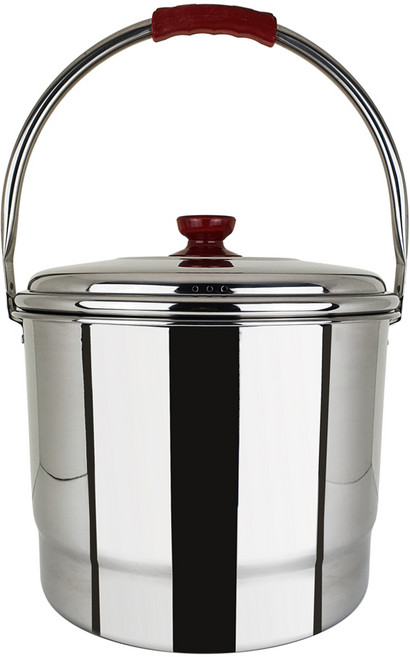 남선 IH인덕션겸용 스텐 들통, 32cm, 혼합색상, 1개