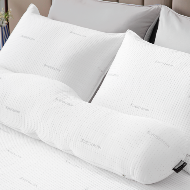 소노시즌 그래피놀 쿨링 듀라론 냉감 바디필로우, 그레이