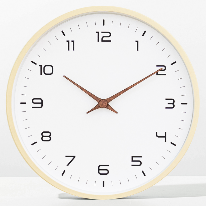 메르헨몬드 무드 무소음 벽시계, 베이지