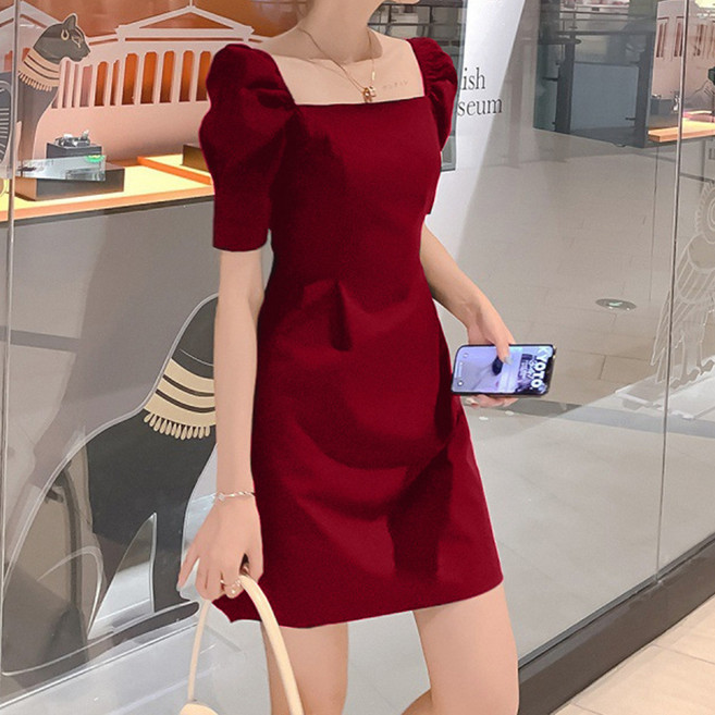 구디프 오프숄더 퍼프 A라인 원피스 빅사이즈 포함