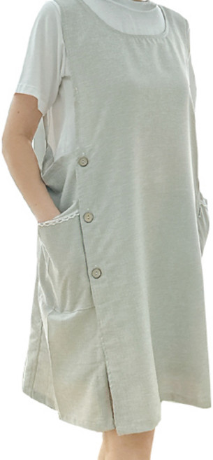 데코나인 엘르 앞치마, 연베이지, 1개