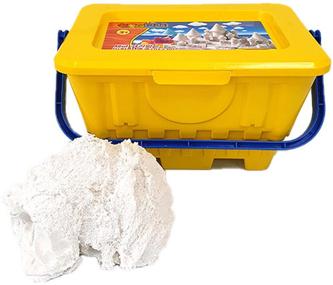 SANDS ALIVE 動力沙玩沙組, 1組, 白色, 3.7kg