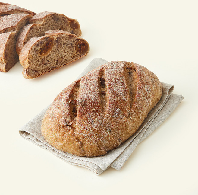 바른식방 무화과호두 깜빠뉴, 430g, 1개, 1개입